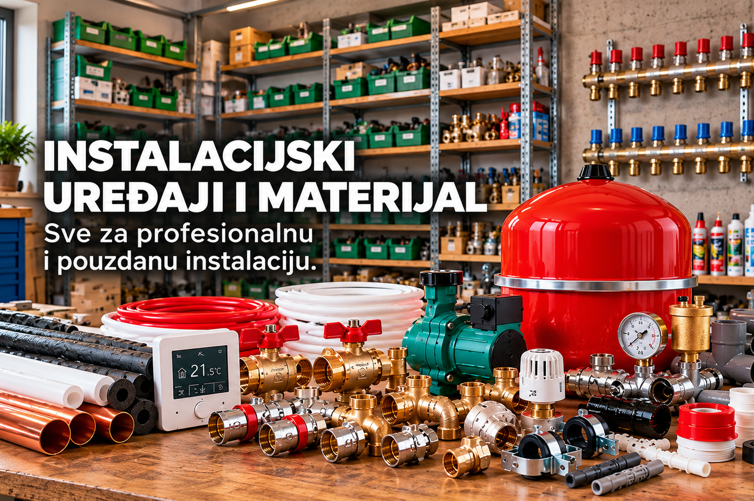 Instalacijski uređaji i materijali
